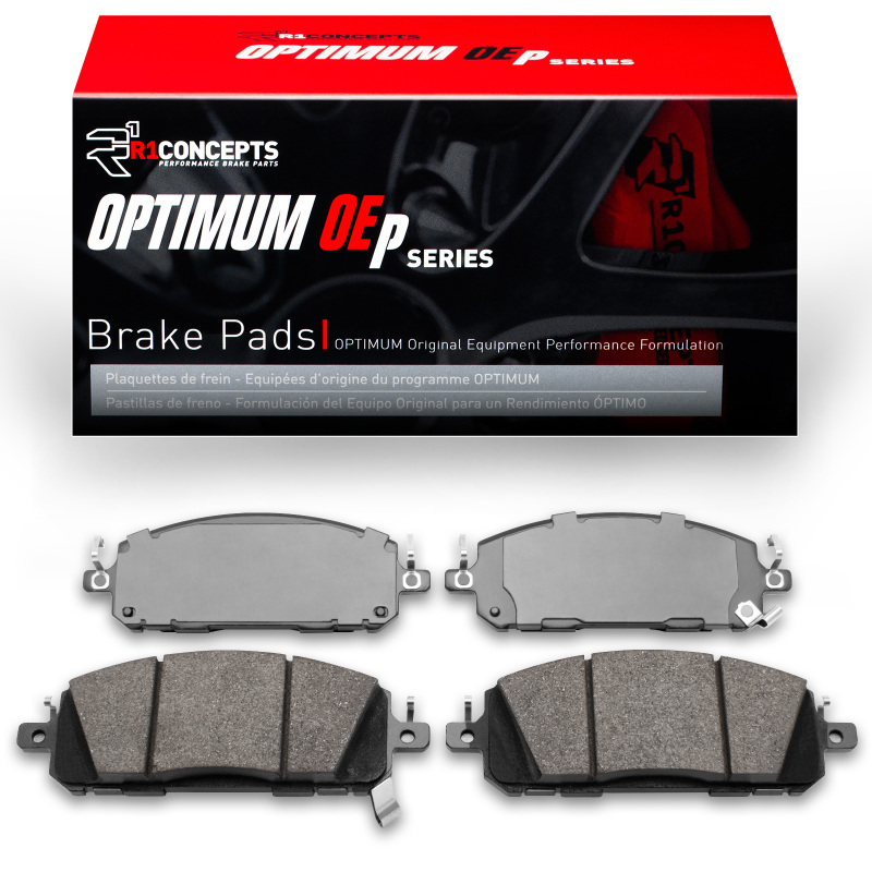 Nissan Murano Brake Pads - Front - R1 Concepts - Optimum OE - `21-`26